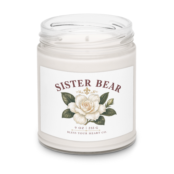 Sister Bear Candle