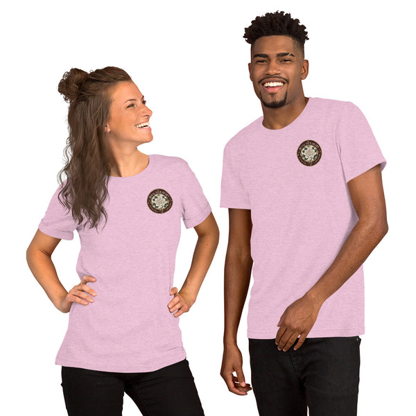 Don't Be a Salty Heifer Tee - sassy Southern sayings t-shirt in Heather Prism Lilac, front view