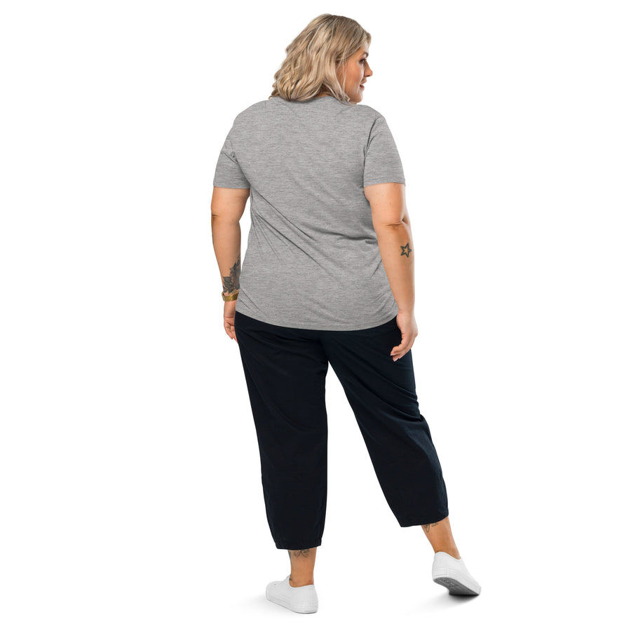 What Happens in Hardaway Stays in Hardaway Tee - Union Springs Alabama Southern hometown t-shirt in Heather Grey, back view
